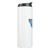 Glacier National Park Wood Grain Thermosbeker (Gedraaid links)