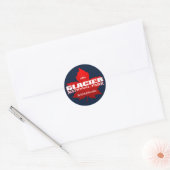 Glacier NP (Canada) (voorbeeldblad) Ronde Sticker (Envelop)