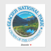 Glacier NP Sticker (Vel)