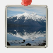 Glacier Park Ornament! Metalen Ornament (Voorkant)