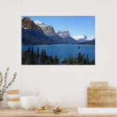 GLACIER PARK - ST. MARY'S LAKE POSTER (Keuken)