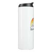 Glacier Peak Washington Retro Thermosbeker (Gedraaid links)