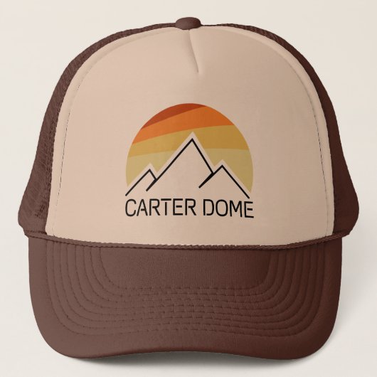 Glacier Peak Washington Retro Trucker Pet (Voorkant)