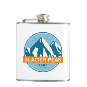Glacier Peak Washington Stars Moon Heupfles