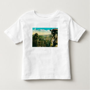 Glacier Point, Half Dome en Yosemite Valley Kinder Shirts