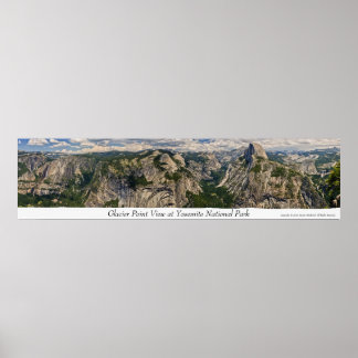 Glacier Point-Uitzicht op Yosemite Poster