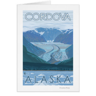 Glacier Scene - Cordova, Alaska