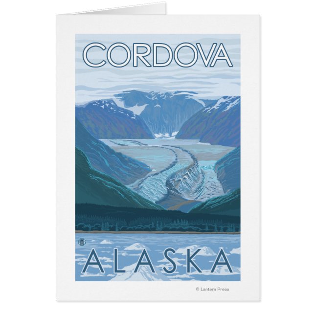 Glacier Scene - Cordova, Alaska (Voorkant)
