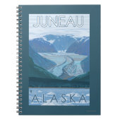 Glacier Scene - Juneau, Alaska Notitieboek (Voorkant)