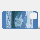 Glacier Scene - Petersburg, Alaska Case-Mate iPhone Case (Achterkant (horizontaal))