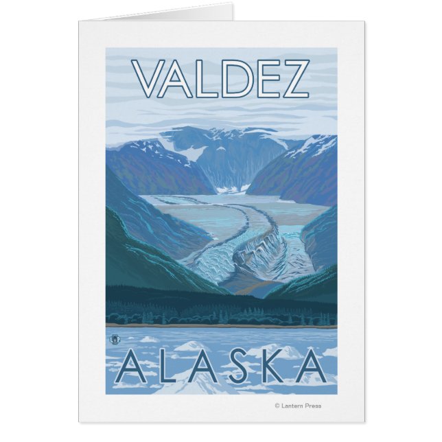Glacier Scene - Valdez, Alaska (Devant)