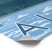 Glacier Scene - Valdez, Alaska Poster (Hoek)