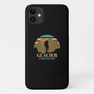 Glacier US National Park Montana Travel Camping iPhone 11 Hoesje