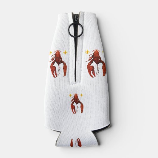 Glacière à la bouteille de poisson-crevette (Dos)