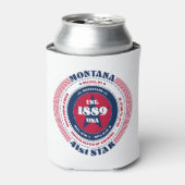 Glacière à monogramme Montana State Pride (Can devant)