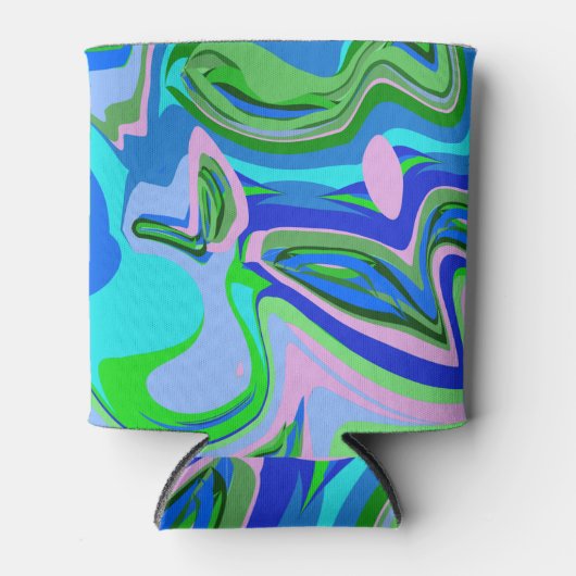 Glacière avec design psychédélique (Devant)