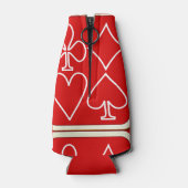 Glacière bouteille de la carte rouge (Dos)