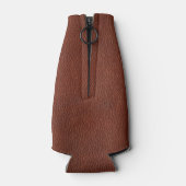 Glacière bouteille en cuir (Dos)