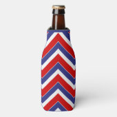 Glacière BOUTEILLE Rouge, Blanc, Bleu Chevron 1 VE (Bottle Devant)