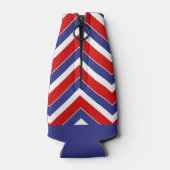 Glacière BOUTEILLE Rouge, Blanc, Bleu Chevron 1 VE (Dos)