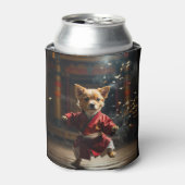 Glacière chiot rouge mignon Kung Fu (Can devant)