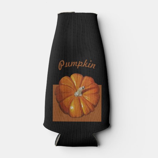 Glacière citrouille de bouteille (Devant)