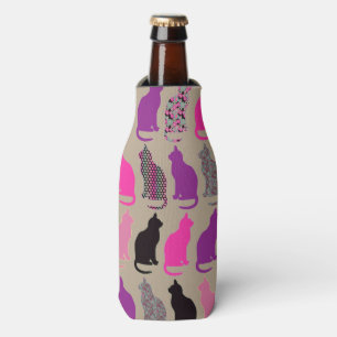Glacière coloré mignon de bouteille de motif de