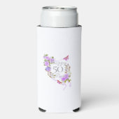 Glacière d'anniversaire de Rose violet (Seltzer Verso)