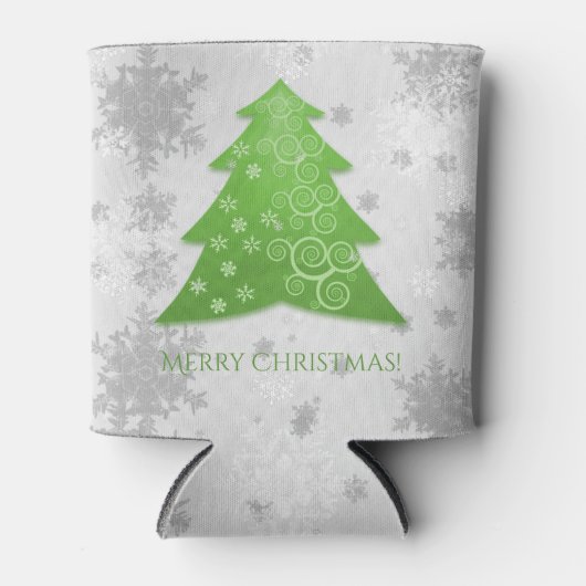 Glacière d'arbre de Noël Festif Vert (Devant)