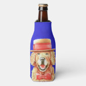 Glacière de bière Golden Retriever (Bottle Devant)