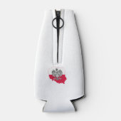 Glacière de bières à drapeau polonais (Dos)