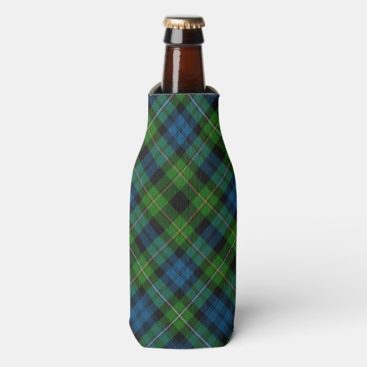 Glacière de bouteille Campbell Tartan (Bottle Devant)