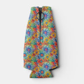 Glacière de bouteille d'art hippie (Dos)