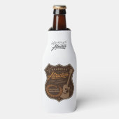 Glacière de bouteille d'attraction routière (Sepia (Bottle Devant)