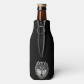 glacière de bouteille de 12 oz - Istas de Wolf Mtn (Bouteille Dos)