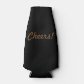 Glacière de bouteille de bière Cool amusant (Devant)