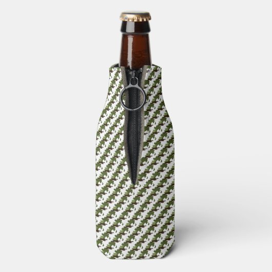 Glacière de bouteille de Camo Vert (Bouteille Dos)