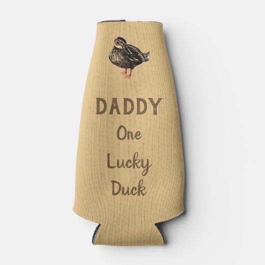 Glacière de bouteille de canard (Devant)