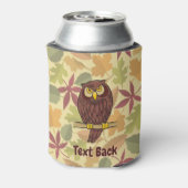 Glacière de bouteille de dessin de hibou (Can Dos)