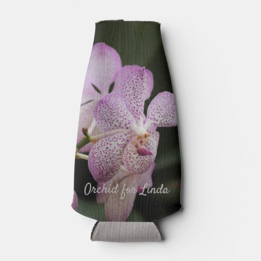 Glacière de bouteille de jardin de fleurs (Devant)