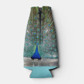 Glacière de bouteille de la fête de Peacock (Dos)