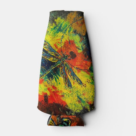 glacière de bouteille de libellule (Devant)