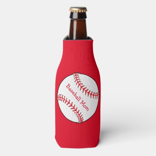 Glacière de bouteille de maman de baseball (Bottle Devant)