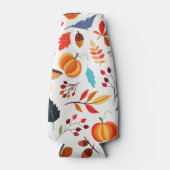 Glacière de bouteille de Motif d'automne (Devant)
