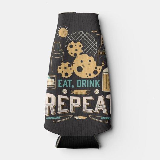 Glacière de bouteille de mousse (Devant)