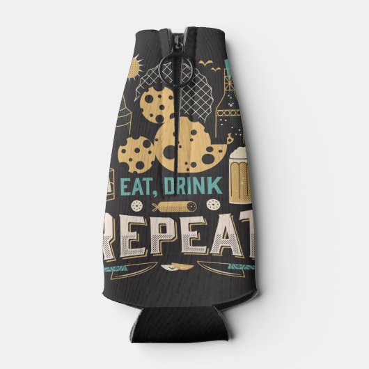 Glacière de bouteille de mousse (Dos)