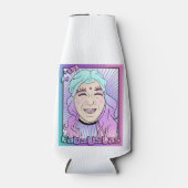 Glacière de bouteille de mousse Fab-U-Las de Zer0 (Devant)