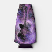 Glacière de bouteille de musique guitare romantiqu (Devant)