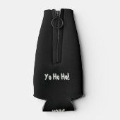 Glacière de bouteille de pirate jolly roger person (Dos)