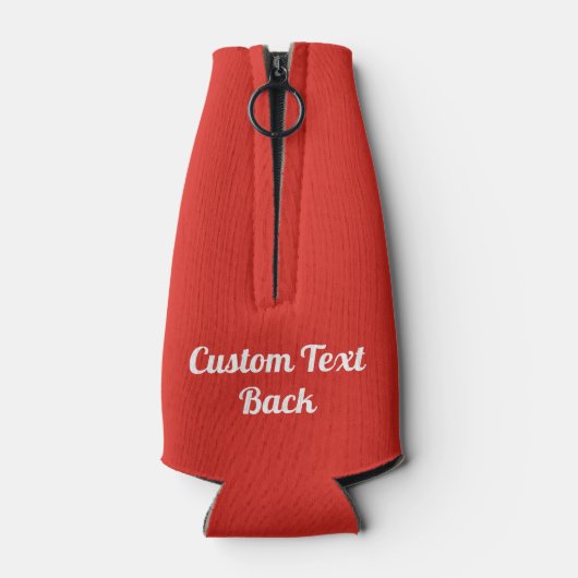 Glacière de bouteille de pizza Slice (Dos)